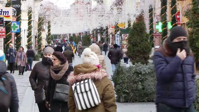 Temperaturi scăzute în toată țara și ninsori. Când se încălzește vremea