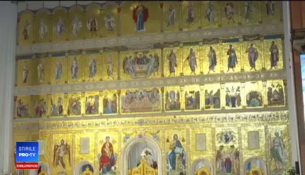Primul hram al Catedralei Naţionale, serbat de Sfântul Andrei. Imagini impresionante
