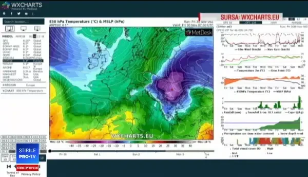 Urmează cea mai friguroasă noapte din această perioadă. Ce valori vor atinge minimele