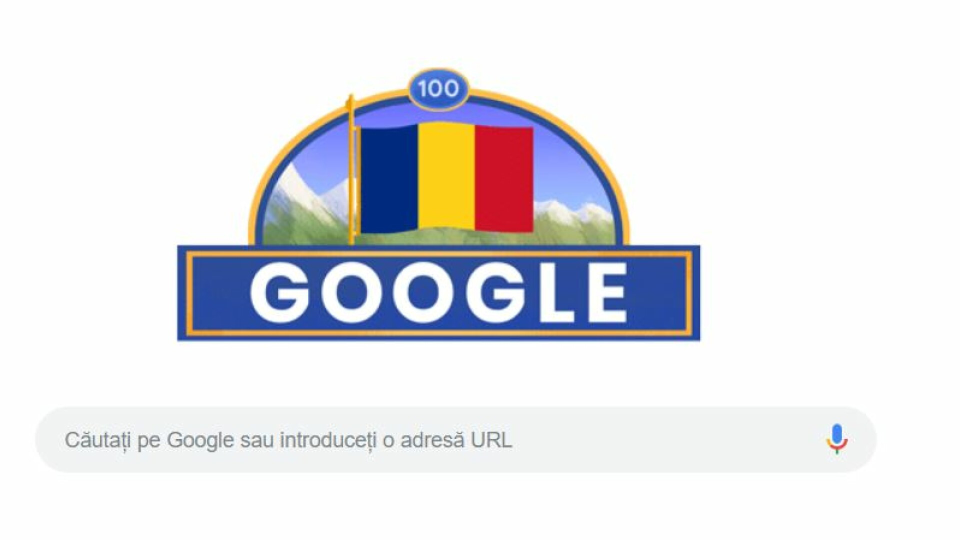 Centenarul Marii Uniri. Cadoul Google pentru România