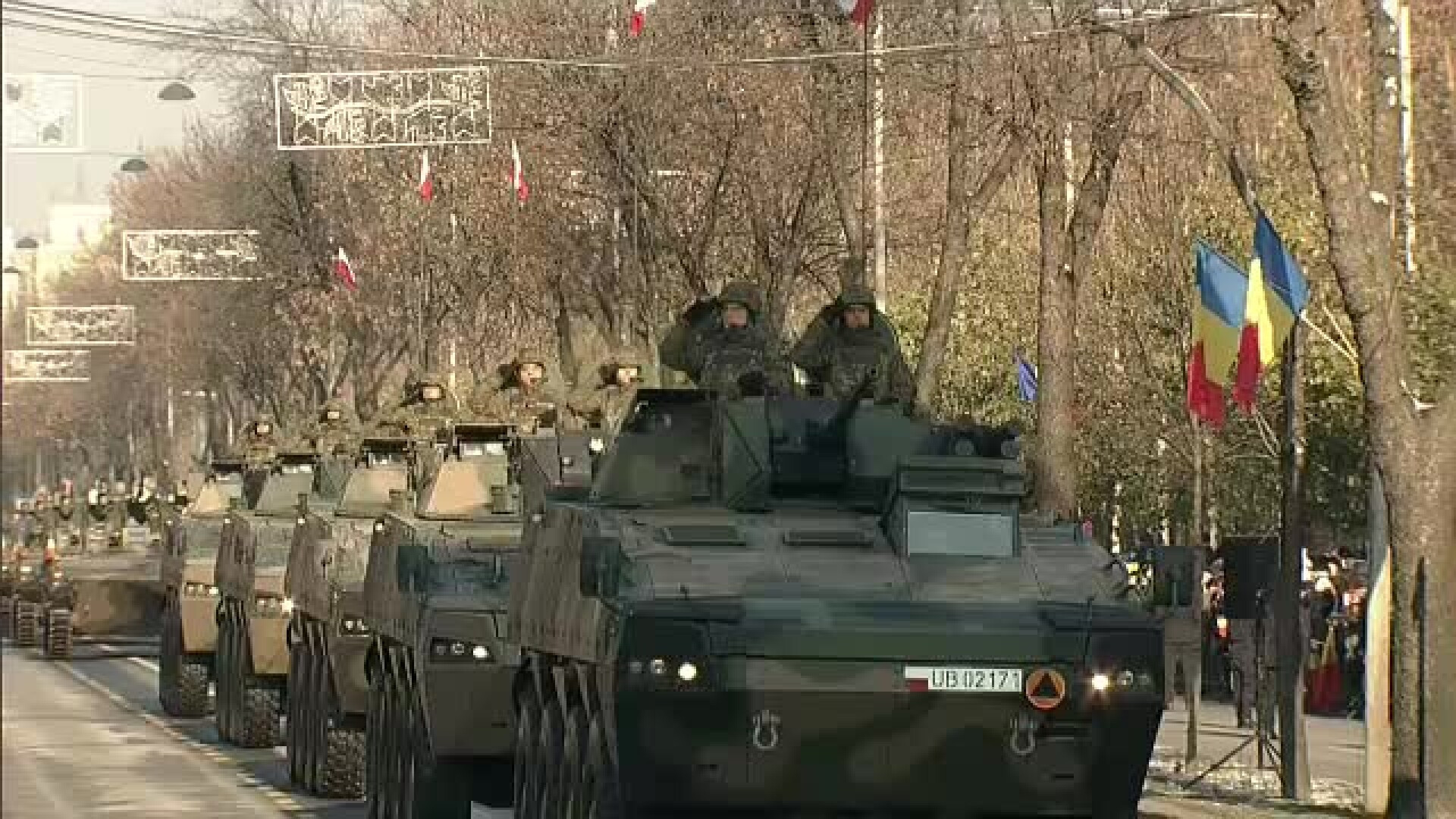 blindate la parada de 1 decembrie