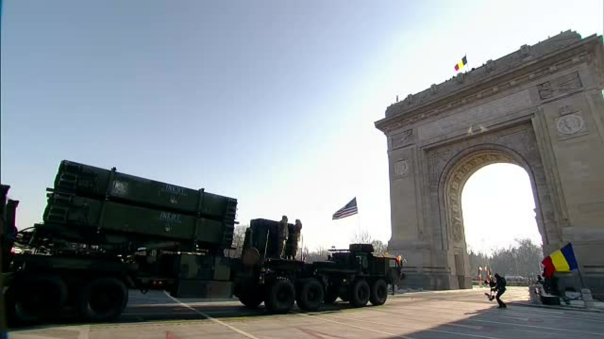 Patriot la parada de 1 Decembrie