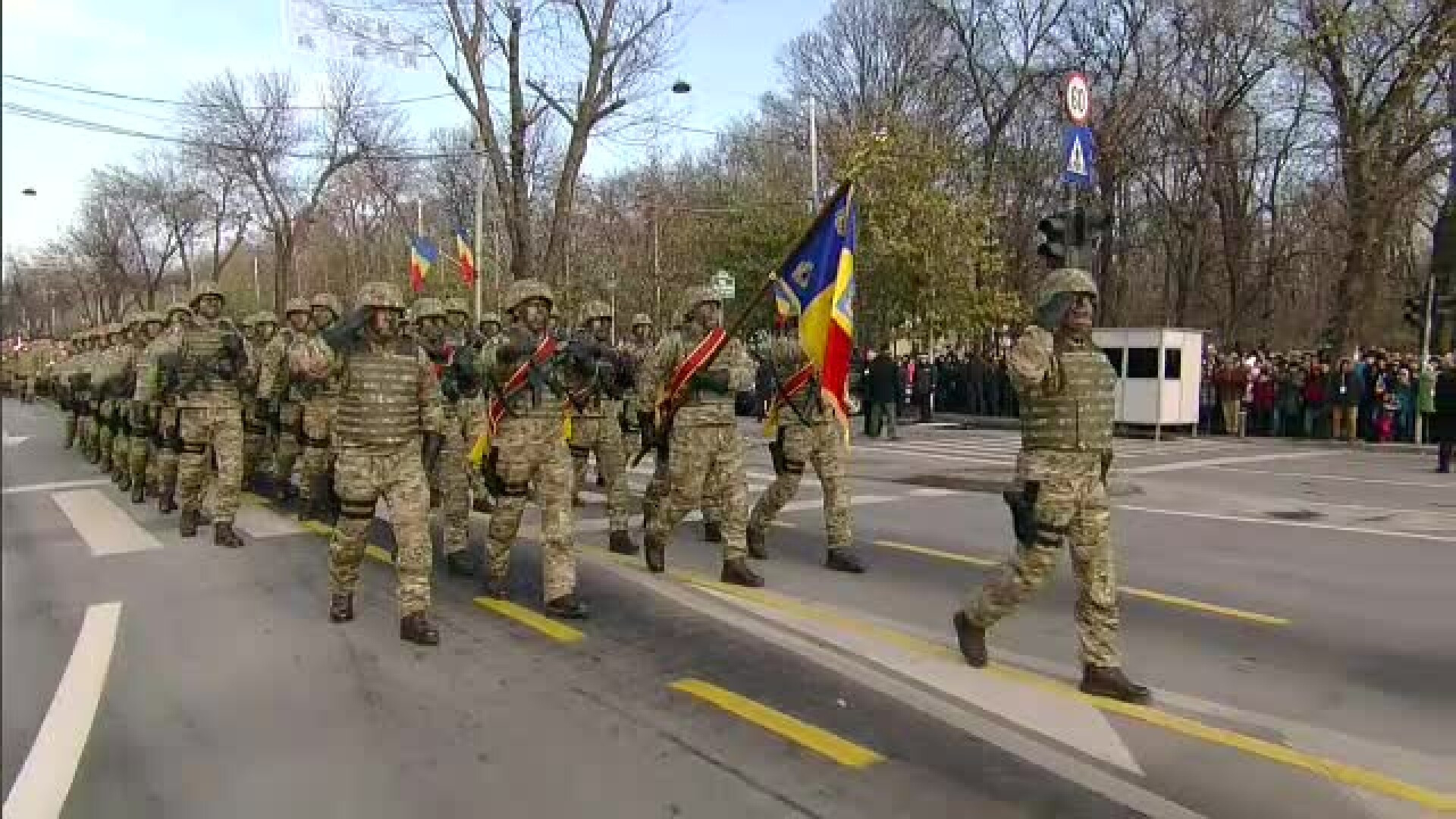 militari la parada de 1 Decembrie
