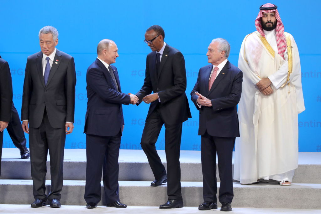 Moment jenant pentru prințul bin Salman la summitul G20: ignorat de toți liderii lumii. VIDEO