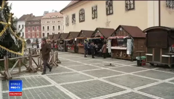 Comercianți de la târgurile de Crăciun surprinși în timp ce-și redeschid afacerile, deși au fost închise de inspectori