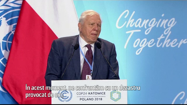 Avertismentul lui Sir David Attenborough: ”Prăbușirea civilizației e la orizont”