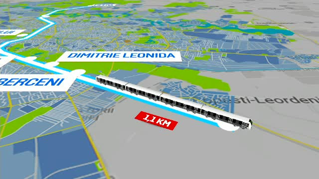 Prima stație de metrou supraterană din București. Ar trebui să fie gata în 2021