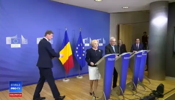 Juncker, după întâlnirea cu Dăncilă: Mai există unele divergențe în ceea ce privește evoluția statului de drept