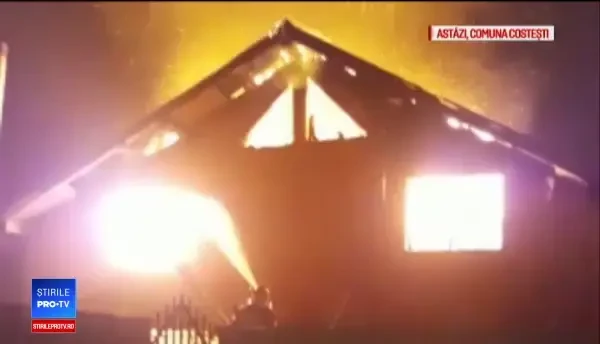 Familie din Iași la un pas de o tragedie. Vecinii i-au scos pe oameni din casa în flăcări