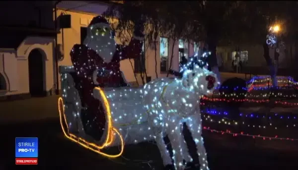 Localitatea din România care a cheltuit 100.000 de € pentru ornamentele de Sărbători