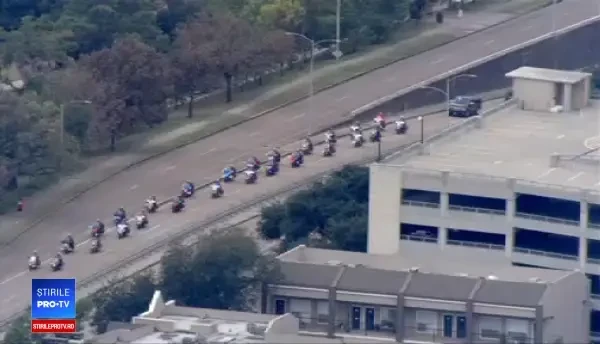 Imagini cu trenul care a dus sicriul lui George Bush Sr, o premieră în ultimii 50 de ani