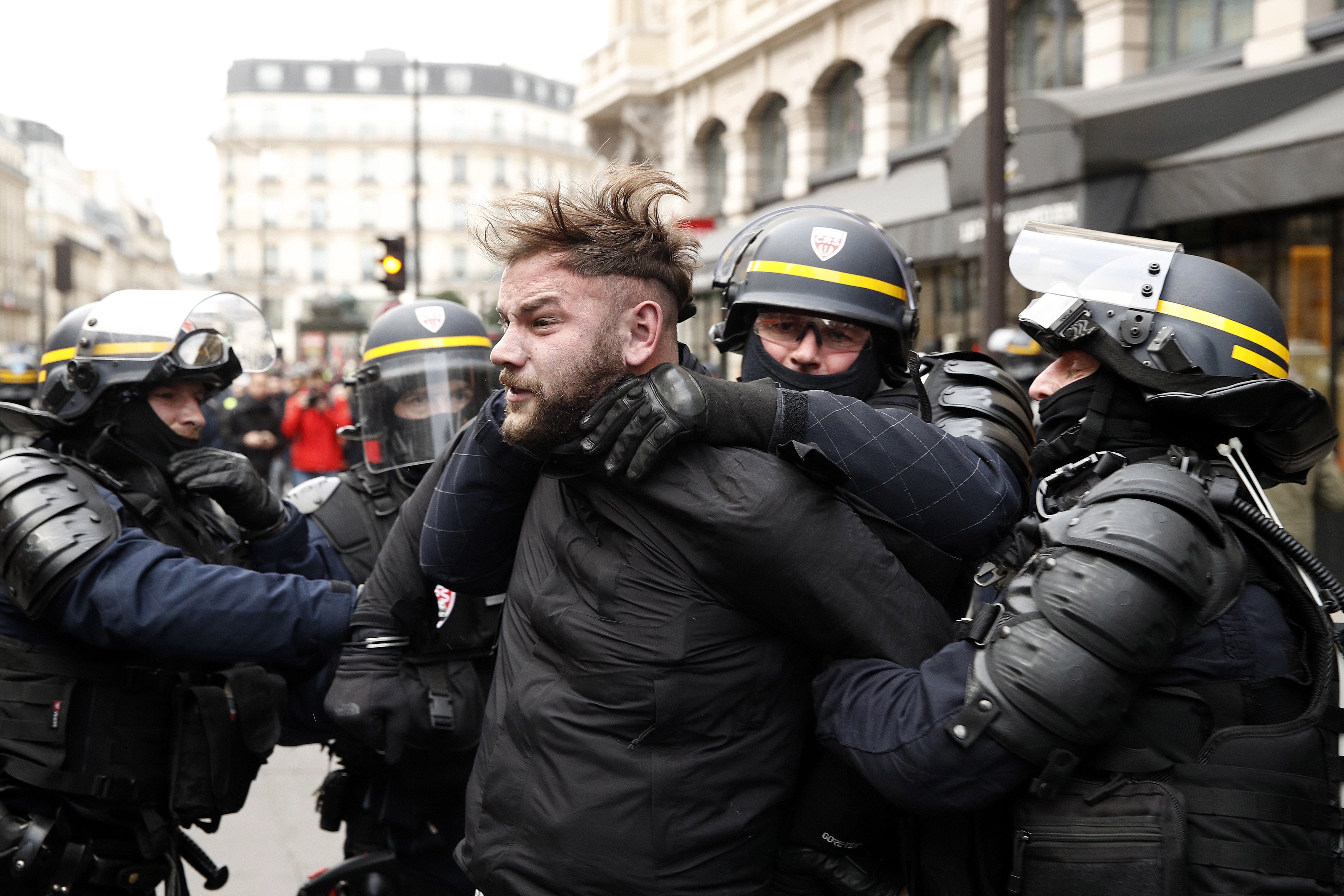 proteste in Franta