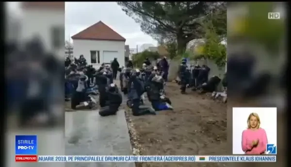 Alertă maximă în Paris, înainte unor noi proteste. Imaginile care au stârnit indignarea populației