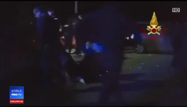 Momentul în care 6 oameni mor striviți, filmat cu telefonul. Cum s-a petrecut tragedia din Italia. VIDEO