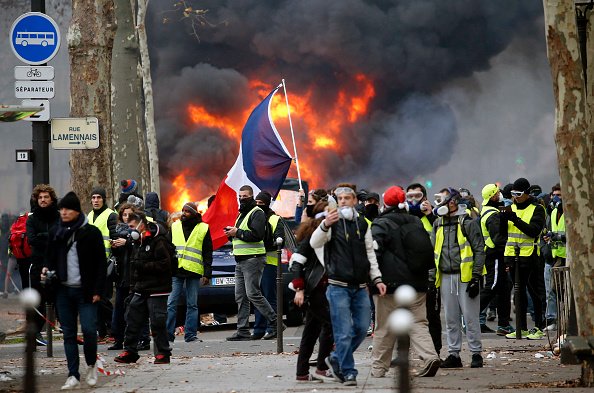 protest franta