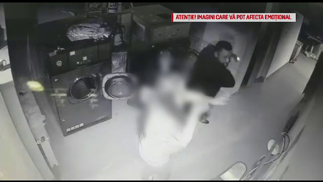 Reacția poliției la imaginile în care un bărbat lovește cu sălbăticie o femeie