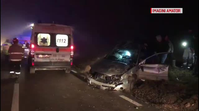 Accident grav după ce o șoferiță s-a aplecat să aranjeze ceva sub volan