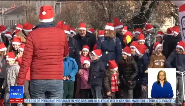 Sute de oameni au alergat în Târgu Mureș ca să strângă bani pentru copiii săraci