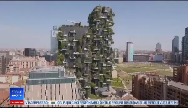 Insulele de verdeață create de un arhitect, în centrul orașului Milano. Proiectul autorităților