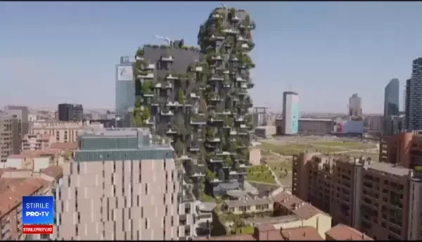 Insulele de verdeață create de un arhitect, în centrul orașului Milano. Proiectul autorităților