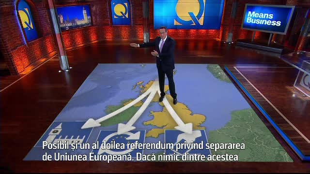Richard Quest prezintă cele 4 variante pentru Marea Britanie și BREXIT
