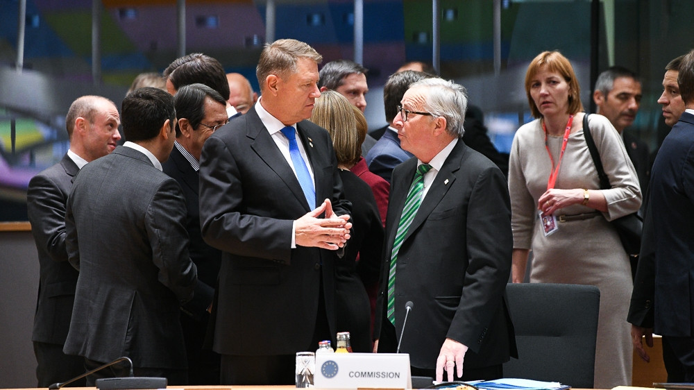 Preşedintele Klaus Iohannis participă, azi, la Bruxelles, la Summitul Euro