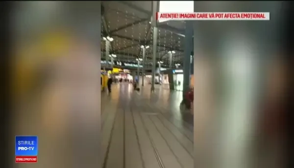 Un român a provocat haos pe aeroportul din Amsterdam. La un pas să fie împușcat