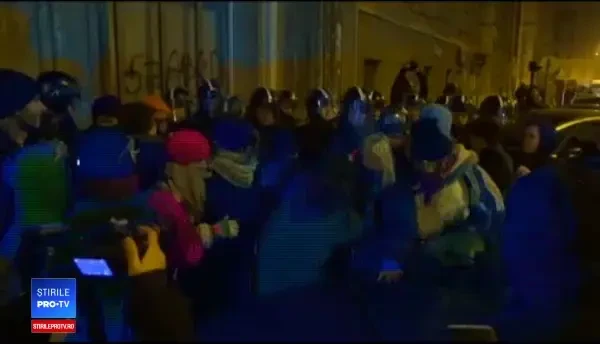 A treia noapte de proteste împotriva "Legii sclaviei", la Budapesta