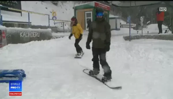 Condiții excelente pentru turiștii de la munte. Prețurile, la fel ca în 2017