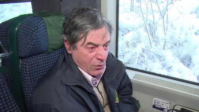 Calatori blocati in trenuri