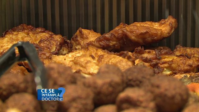 Șnițelele și cașcavalul pane, adevărate „bombe” pentru organism