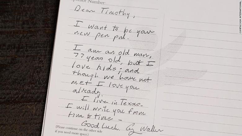 George Bush Sr. prima scrisoare