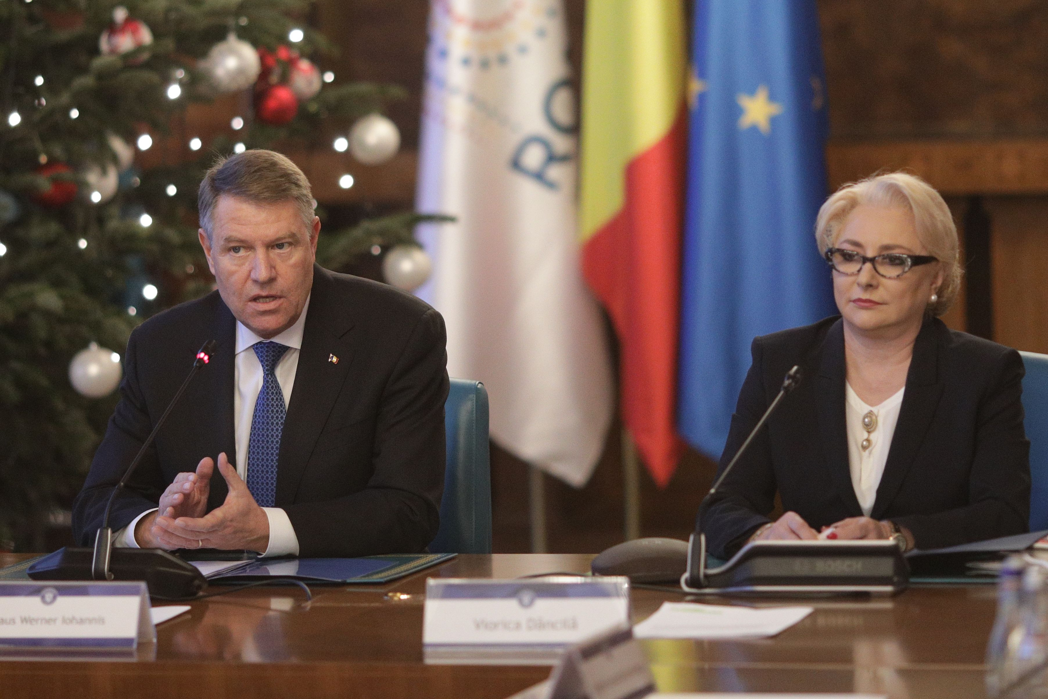 Klaus Iohannis, Viorica Dăncilă