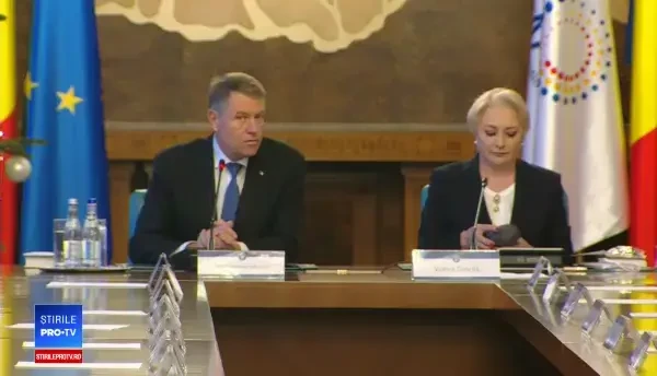 Iohannis, la ședința de Guvern: ”Președintele poate să consulte Guvernul fără să specifice unde îl consultă”