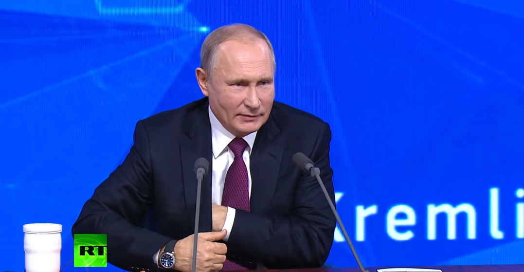 Reacția lui Vladimir Putin, întrebat dacă vrea să conducă lumea. VIDEO