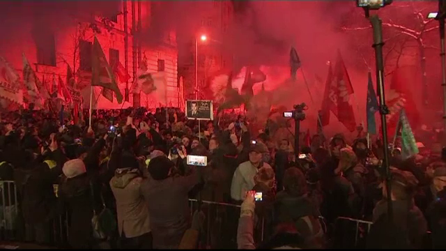 Mii de unguri, în centrul Budapestei pentru a protesta din nou împotriva Guvernului Orban