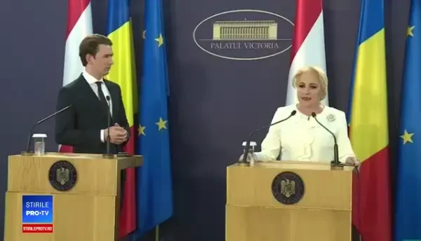 Dăncilă, întrevedere cu omologul său austriac: ”Vizita cancelarului austriac, moment important”