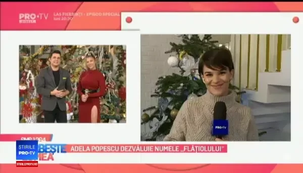 Adela Popescu a dezvăluit numele celui de-al doilea copil. VIDEO