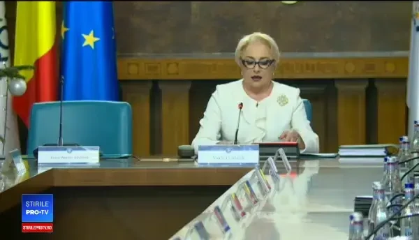 Dăncilă: ”Aprobăm măsuri pentru a corecta unele practici în domeniul bancar şi al energiei”