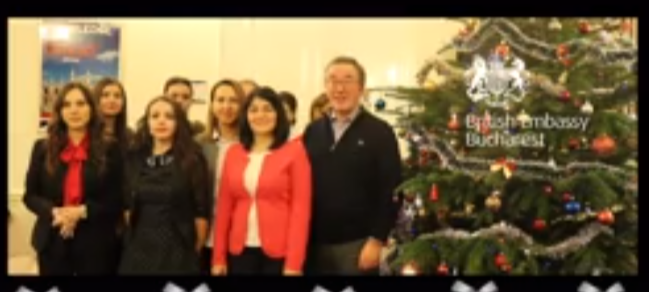 VIDEO. Ambasadorul Marii Britanii la București cântă ”O, ce veste minunată” în limba română