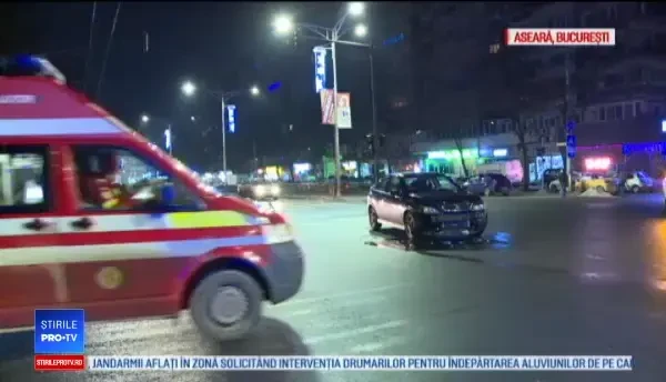 Polițist învinuit pentru producerea unui accident, în Capitală. Reacția șoferilor