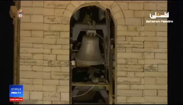 Zeci de mii de oamenii au petrecut Crăciunul în Betleem