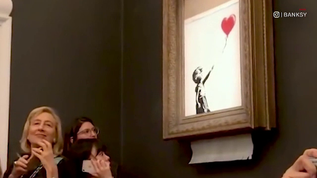 Trendurile virale din 2018. Tabloul lui Bansky și ratonul care a cățărat un zgârie-nori