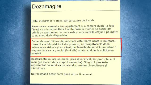 inspectorul pro hoteluri