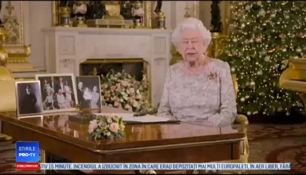 Anul 2018 a umplut familia regală britanică numai cu evenimente fericite. Mesajul reginei