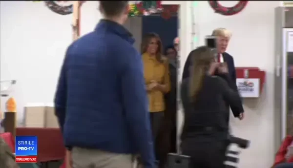 Donald Trump în Irak, în fața soldaților americani: ”Nu mai suntem fraierii lumii”