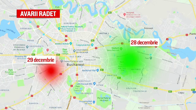 Nouă problemă RADET. Pentru mii de bucureșteni apa caldă a fost un lux în decembrie