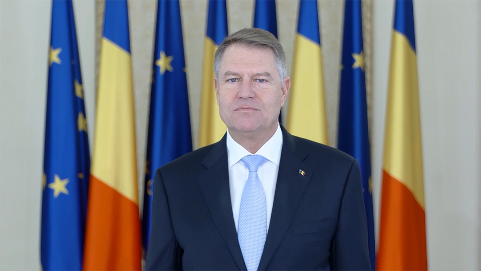 Iohannis, mesaj de Anul Nou: ”Ataşament ferm faţă de valorile statului de drept"