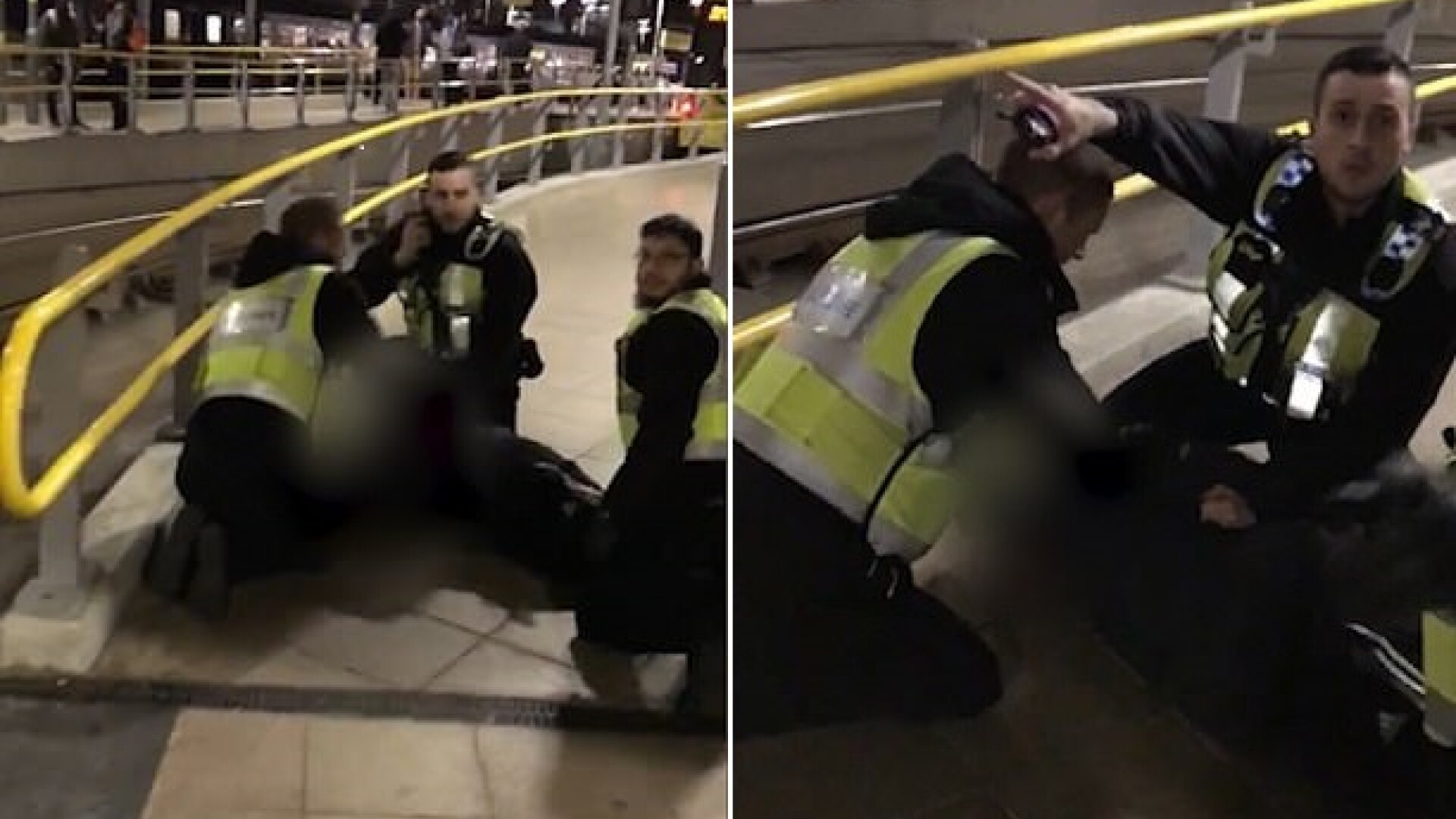 Momentul în care atacatorul din Manchester e arestat. Ce a transmis înainte de atac. VIDEO