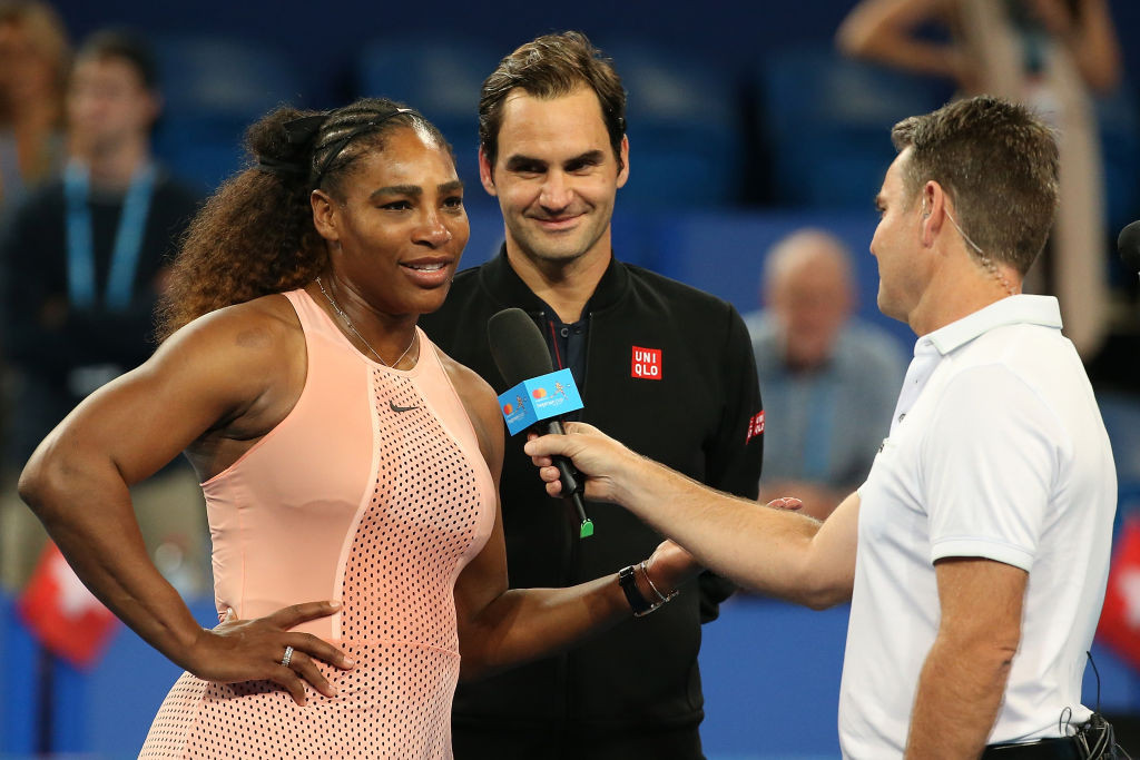 Serena WIlliams si Roger Federer
